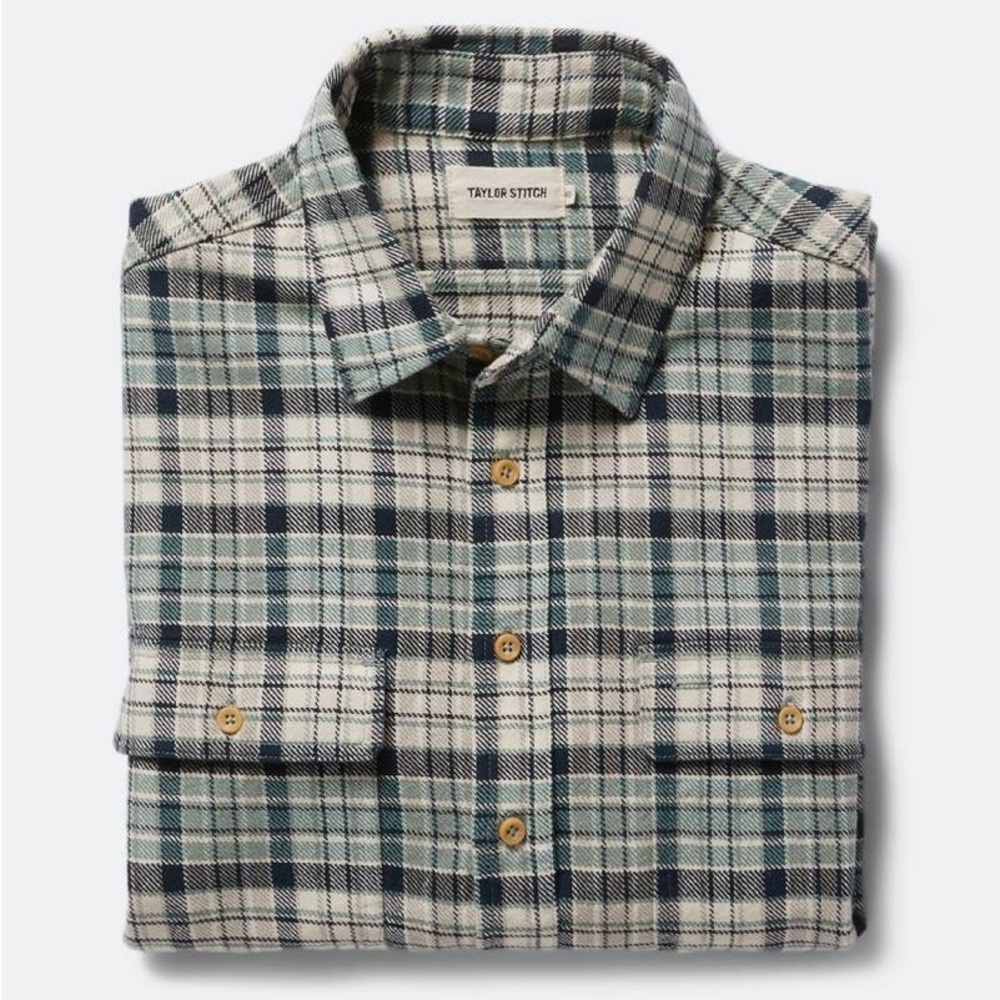Taylor Stitch - The Ledge Shirt In Blue Plaid